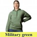 GISF500 SOFTSTYLE MIDWEIGHT FLEECE ADULT HOODIE kapucnis pulóver military green